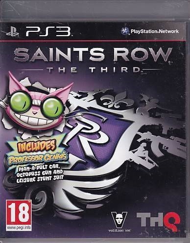 Saints Row The Third - PS3 (B Grade) (Used) (eng)